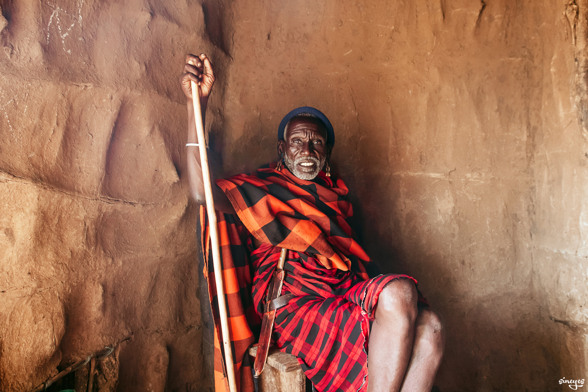 Grandpa Maasaï by sineyes